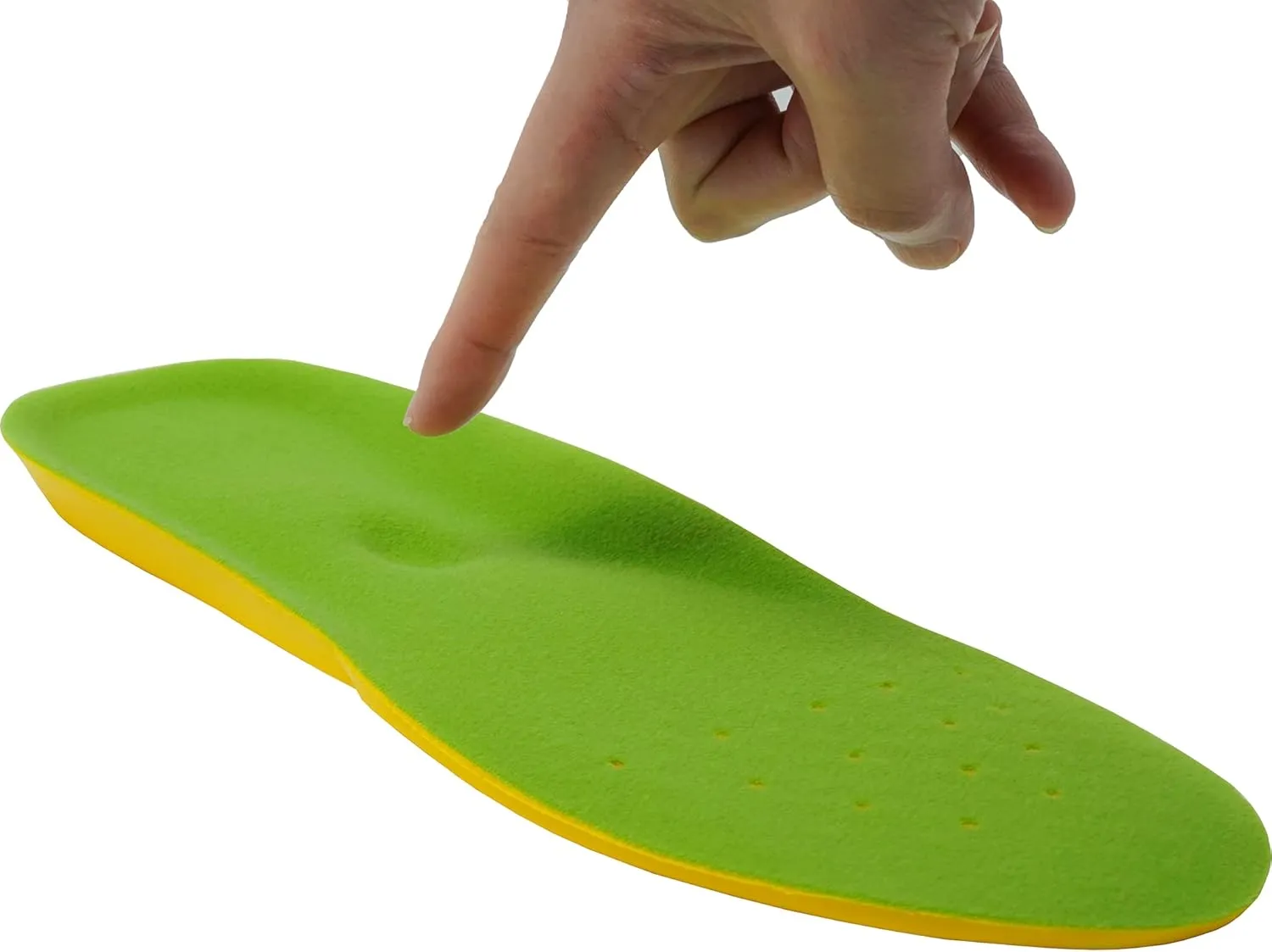 1 Pair Wide Fit Insoles Plantar Fasciitis Orthotics PU Memory Foam Comfort Shoe Inserts for Men and Women, Cushioned Arch Support, Shock Absorption and Foot Pain Relief (Men 7-9/Women 8-10)