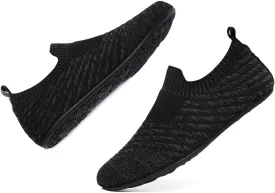 Adult Lightweight Slip-on Grip Indoor House Slippers Non-slip Barefoot House Home Shoes for Women Men
