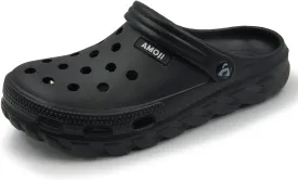 Amoji Unisex Garden Clogs Gardening Shoes AA1521