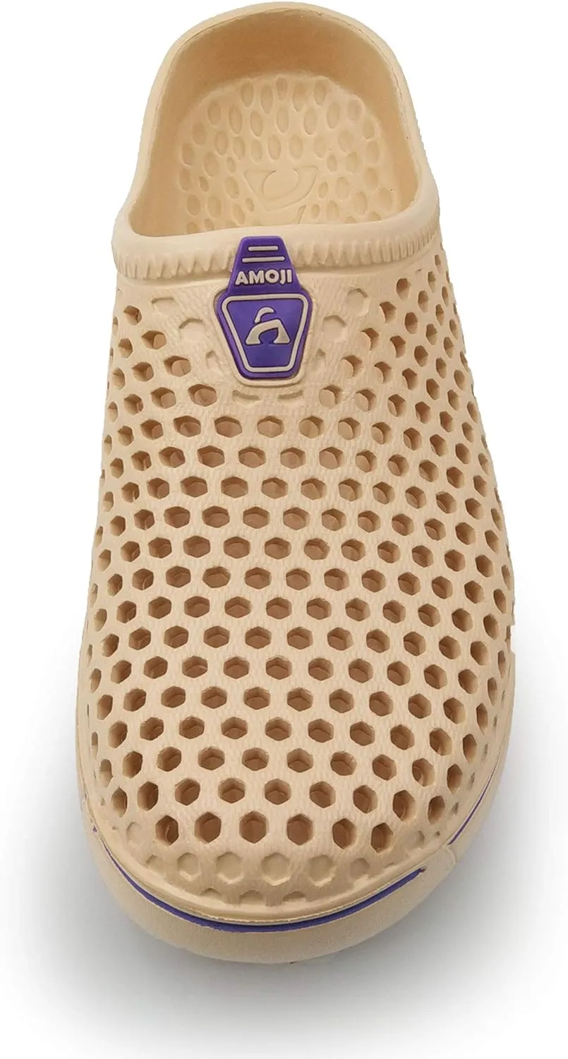 Amoji Unisex Garden Clogs Shoes Sandals Slippers AM1761