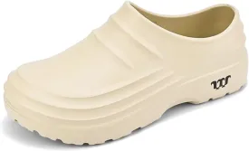 Armadillo Chef Shoes - Women's Kitchen Garden Nurse Shoes, Non-Slip, Comfortable, Waterproof, Oil Resistant, Black, Size 5.5