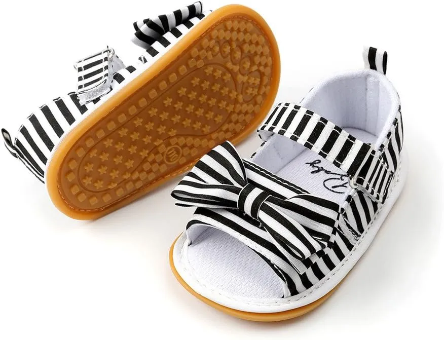 Baby Boys Girls Sandals Rubber Sole Outdoor First Walker Toddler Girls Boys Summer Shoes