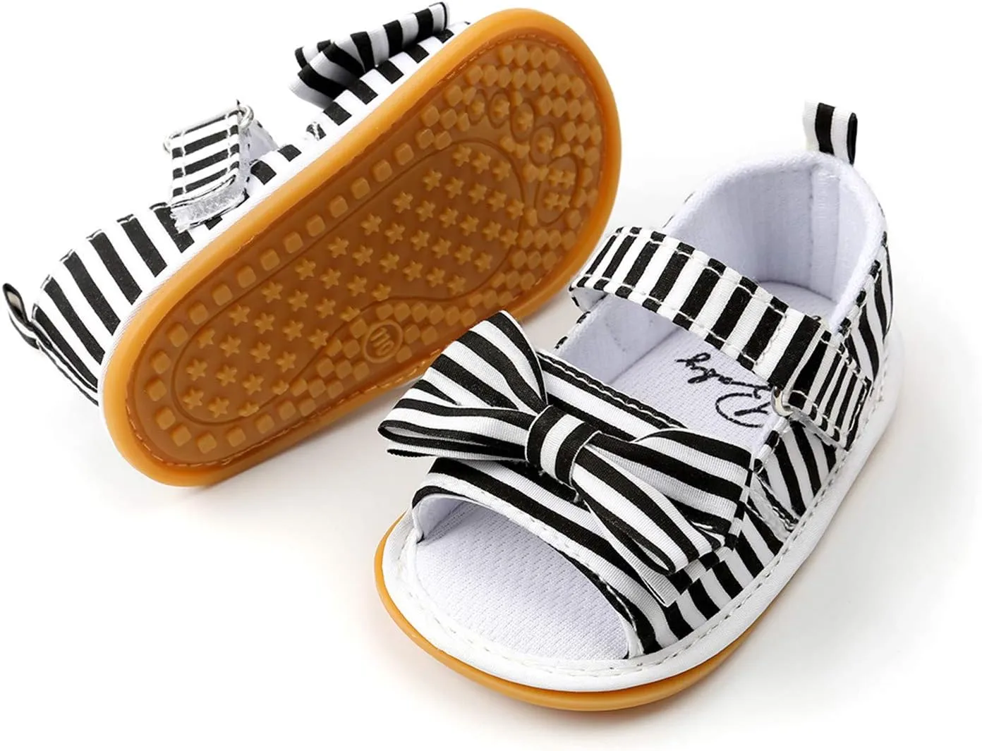 Baby Boys Girls Sandals Rubber Sole Outdoor First Walker Toddler Girls Boys Summer Shoes