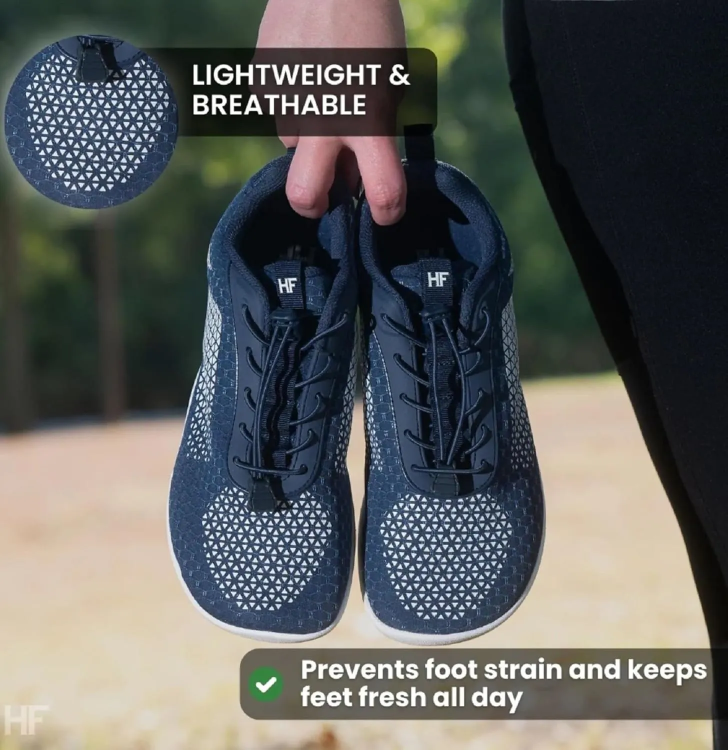 Cloud-Like Comfort Zero Drop Minimalist Shoes Men Women, Arch Support Breathable Splash Proof Barefoot Shoes, Versatile Ergonomic Footwear Pain Relief and Posture Improvement