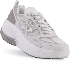 G-DEFY ION Womens Orthopedic Walking Shoe | VersoShock Technology for Pain Associated with Prolonged Standing or Walking | Arch Support | Diabetic Shoes | Wide Shoes | Free Custom Orthotic