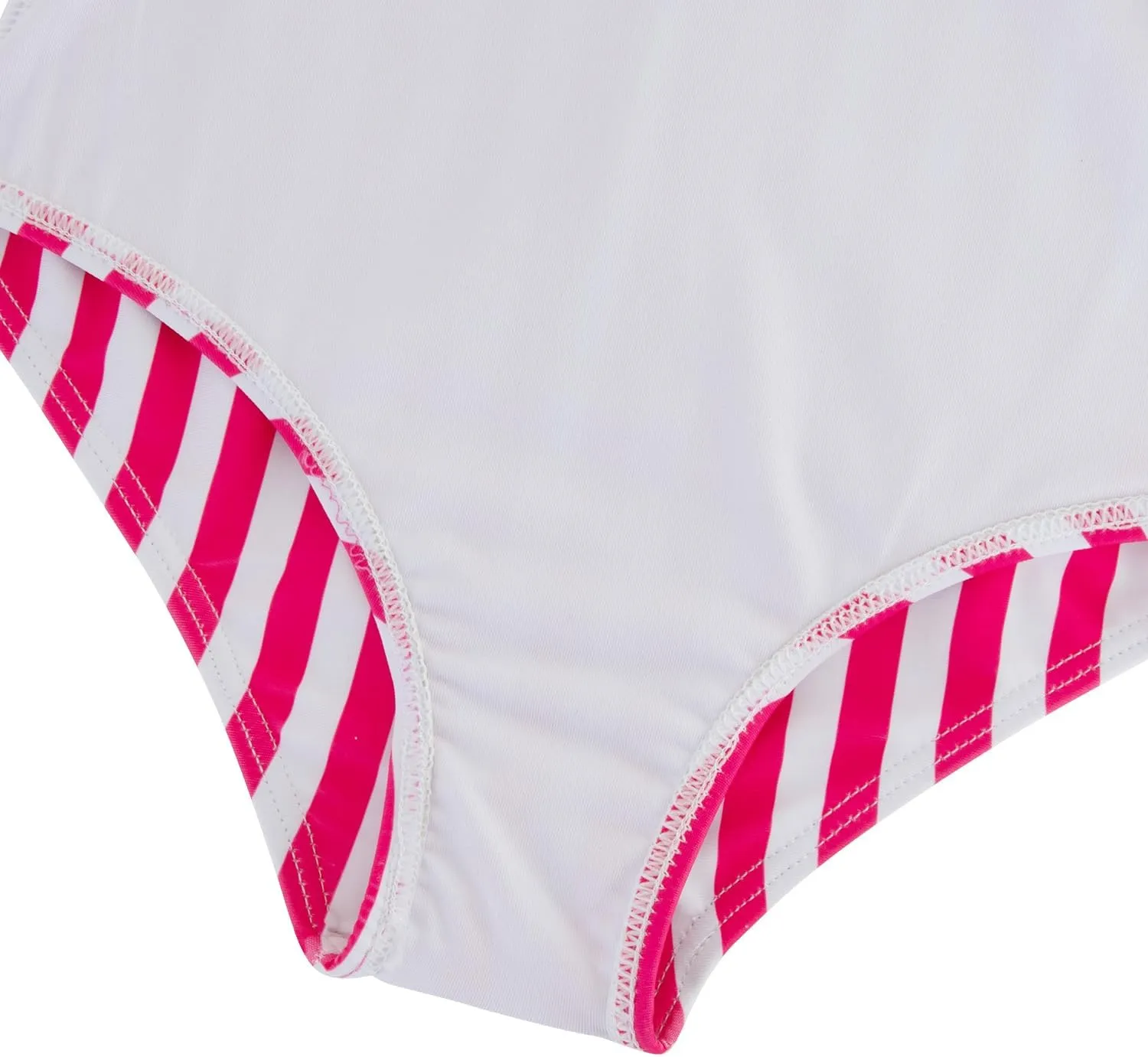 Girls One Piece Swimsuits Cutout Ruffle Bathing Suit Quick Dry Beach Swimwear with Adjustable Strap 5-14 Years