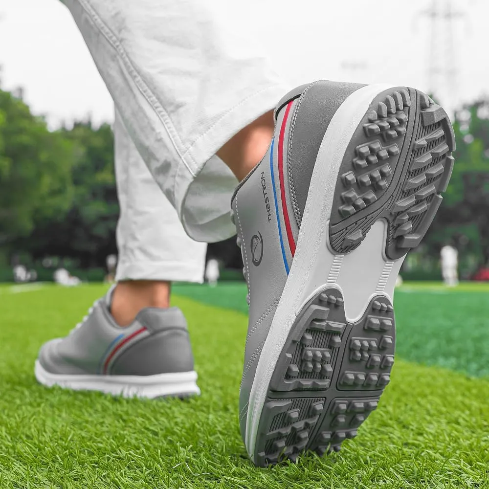 Golf Shoes Men Sipkeless Golf Wears for Men Golfers Sneakers Outdoor Walking Footwears