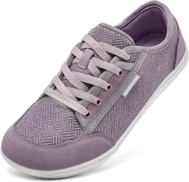 HOBIBEAR Barefoot Shoes for Women Men Zero Drop Sole Wide Toe Box Walking Sneakers