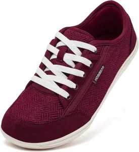 HOBIBEAR Barefoot Shoes for Women Men Zero Drop Sole Wide Toe Box Walking Sneakers