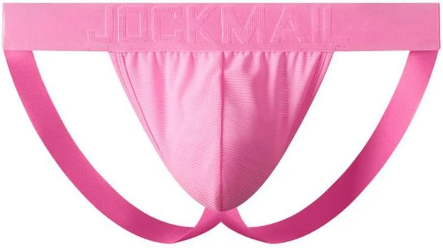 JOCKMAIL Mens Jockstrap Underwear Jock Straps Male Athletic Supporters for Men