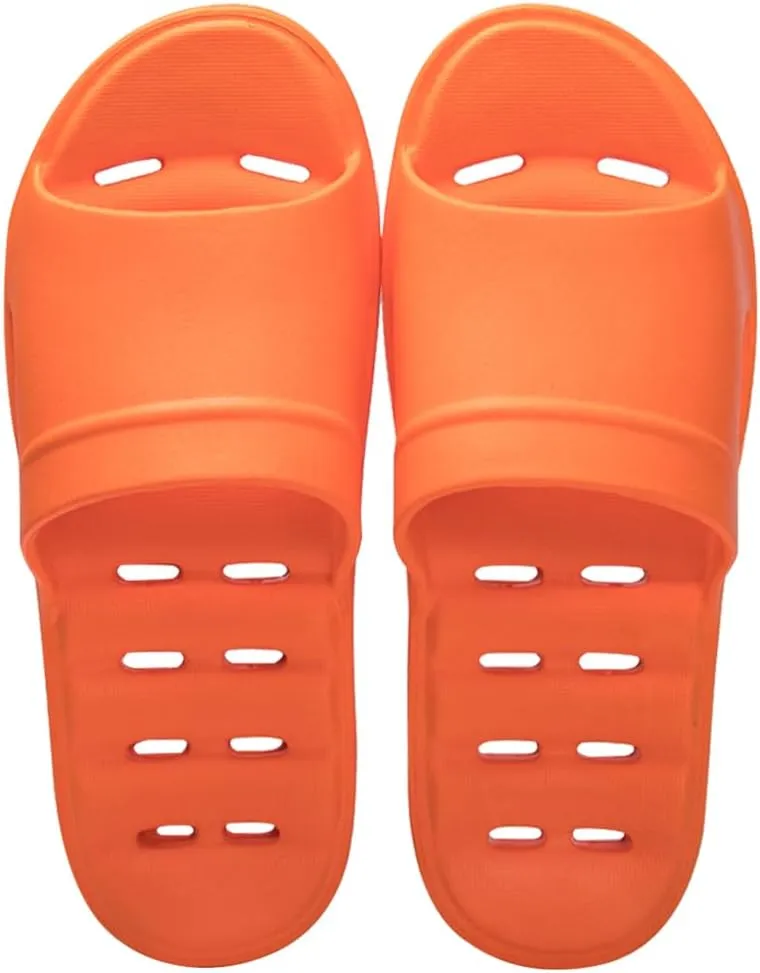 Luffymomo Womens Shower Sandals Slippers Non-Slip Bathroom Slippers with Drainage Holes
