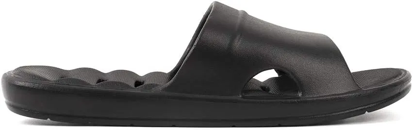 Luffymomo Womens Shower Sandals Slippers Non-Slip Bathroom Slippers with Drainage Holes