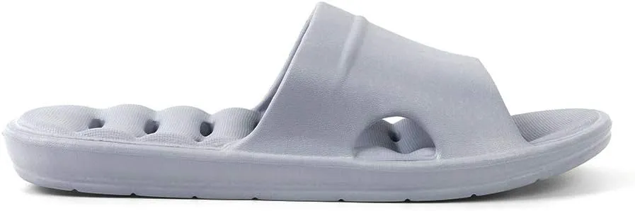 Luffymomo Womens Shower Sandals Slippers Non-Slip Bathroom Slippers with Drainage Holes