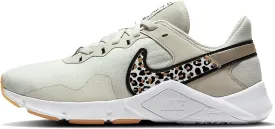Nike Women Legend Essential 2 Training Shoes Sneaker, Bone Transparent White Black, 10