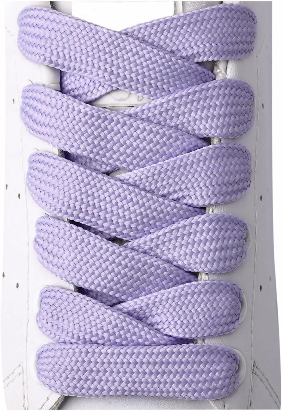 Olukssck 2 Paris Fat Shoe Laces for Sneakers, 5/8" Wide Athletic Shoelaces