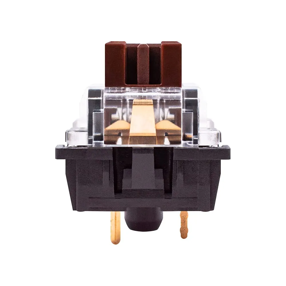 Outemu (Gaote) Brown Switches,3 Pin Tactile Cherry MX and Gateron Equivalent DIY-Replacing Switches for Mechanical Gaming Keyboard- Pack 65
