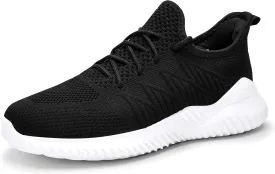 Slow Man Womens Walking Tennis Shoes Fashion Slip on Comfortable Lightweight Memory Foam Athletic Casual Sneakers for Running Gym Workout Nurse