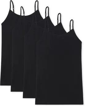The Children'S Place Girls Basic Camisole, 4 Pack
