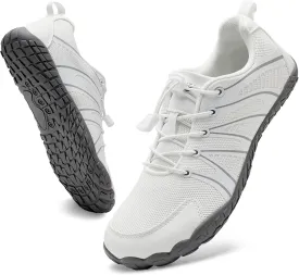 WateLves Barefoot Water Shoes Women Men Breathable Wide Width Toe Box Beach Walking Shoes Comfortable Slip On Minimalist Sneakers for Travel Hiking