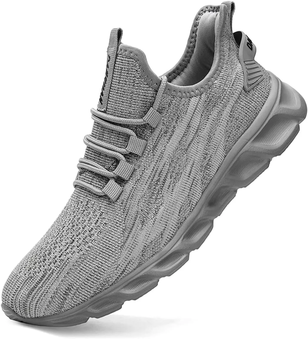 Womens Slip On Sneakers Tennis Shoes Running Sport Workout Walking Fashion Casual