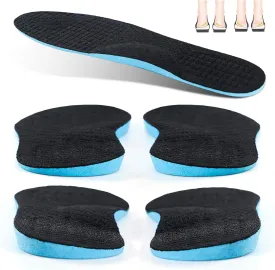 XINIFOOT Supination Correction Insoles for Men & Women, Plantar Fasciitis Orthotic Insoles for Rectify Flat Feet,O/X Type Legs,Bow Legs,Heel Pain (Color: Supination Insoles)