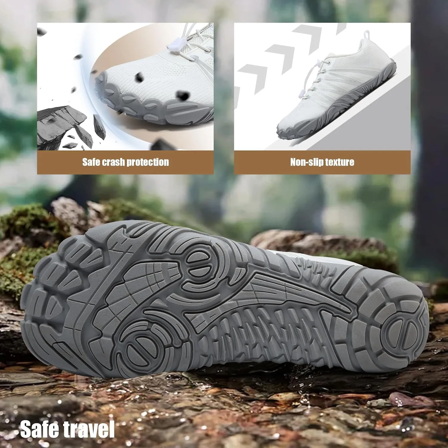 ziitop Barefoot Shoes Women Men Minimalist Shoe Wide Toe Box Zero Drop